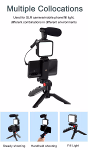 Usage of vlogging kit microphone