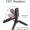 Rotating angles of a sturdy tripod stand