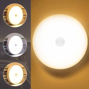 dark areas portable motion sensor light