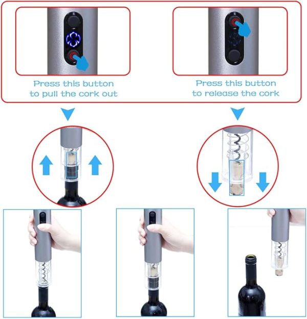 Electric wine opener