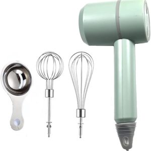 Green wirelesss electric mixer