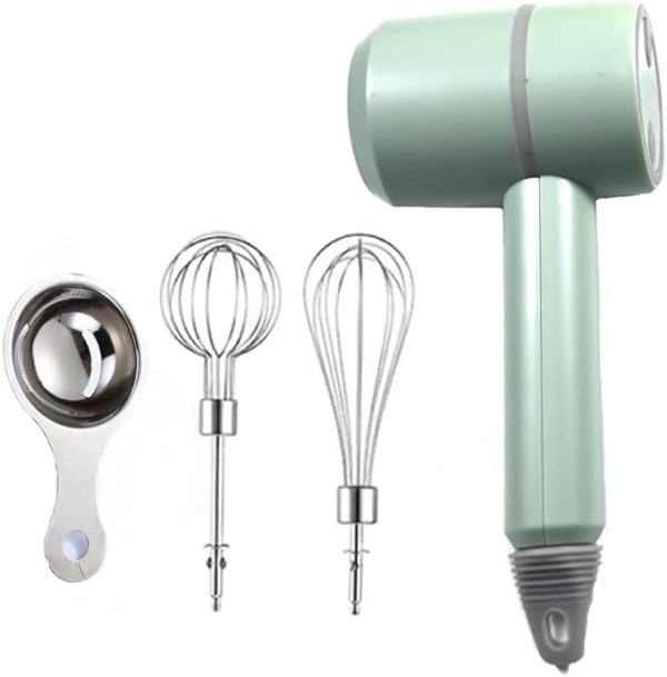 Green wirelesss electric mixer