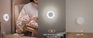 portable motion sensor light switching off 15 minutes after a person is out of sight