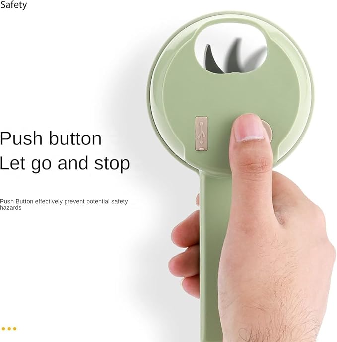 a pressing bar with a push button