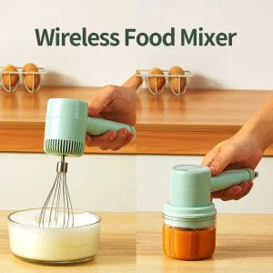usage of wireless electric mixer