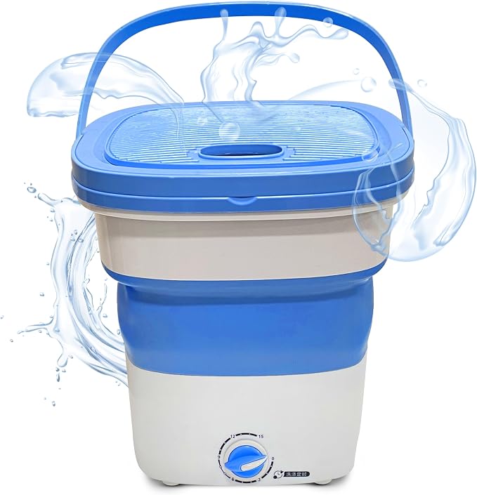 Foldable washing machine